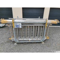 Echafaudage roulant ALU Docker 85 -2.05m - Version EXMDS hauteur 9.90m + container