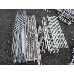 échafaudage 80 m2 - COMABI R200 - garde corps