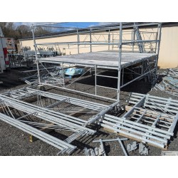 2 Tour roulante en acier Galaxy possible 90 ou 45  Duarib - 6.50 m hauteur travail