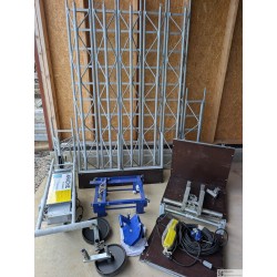 NEUF Monte materiaux tuile apache comabi