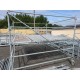 Tour d'échafaudage multidirectionnel M368 roulante 3x3 COMABI 6.5m