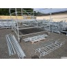Tour d'échafaudage multidirectionnel M368 roulante 3x3 COMABI 6.5m