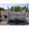 Remorque  + échafaudage 13m x 6m DACAME