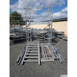 échafaudage roulant ALU COMABI totem 2 BOX 6.85m