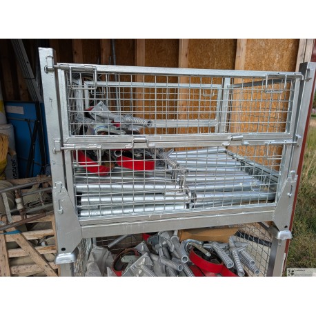 PANIER GRILLAGE PLIABLE GALVA